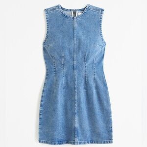 Abercrombie & Fitch Shell Denim Mini Dress NWOT